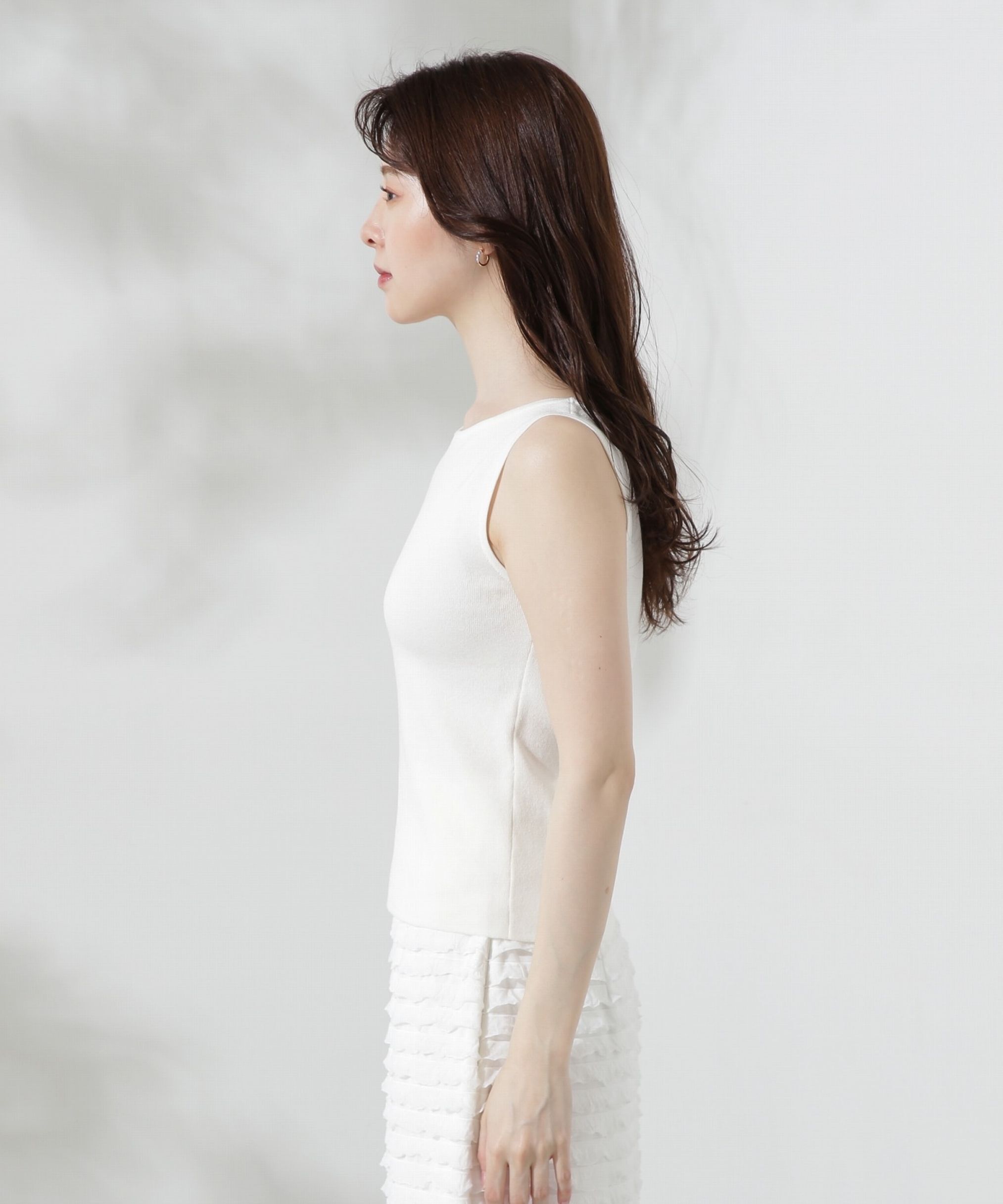 PROPORTION BODY DRESSING「前後2wayニットタンク」|ニット・セーター|