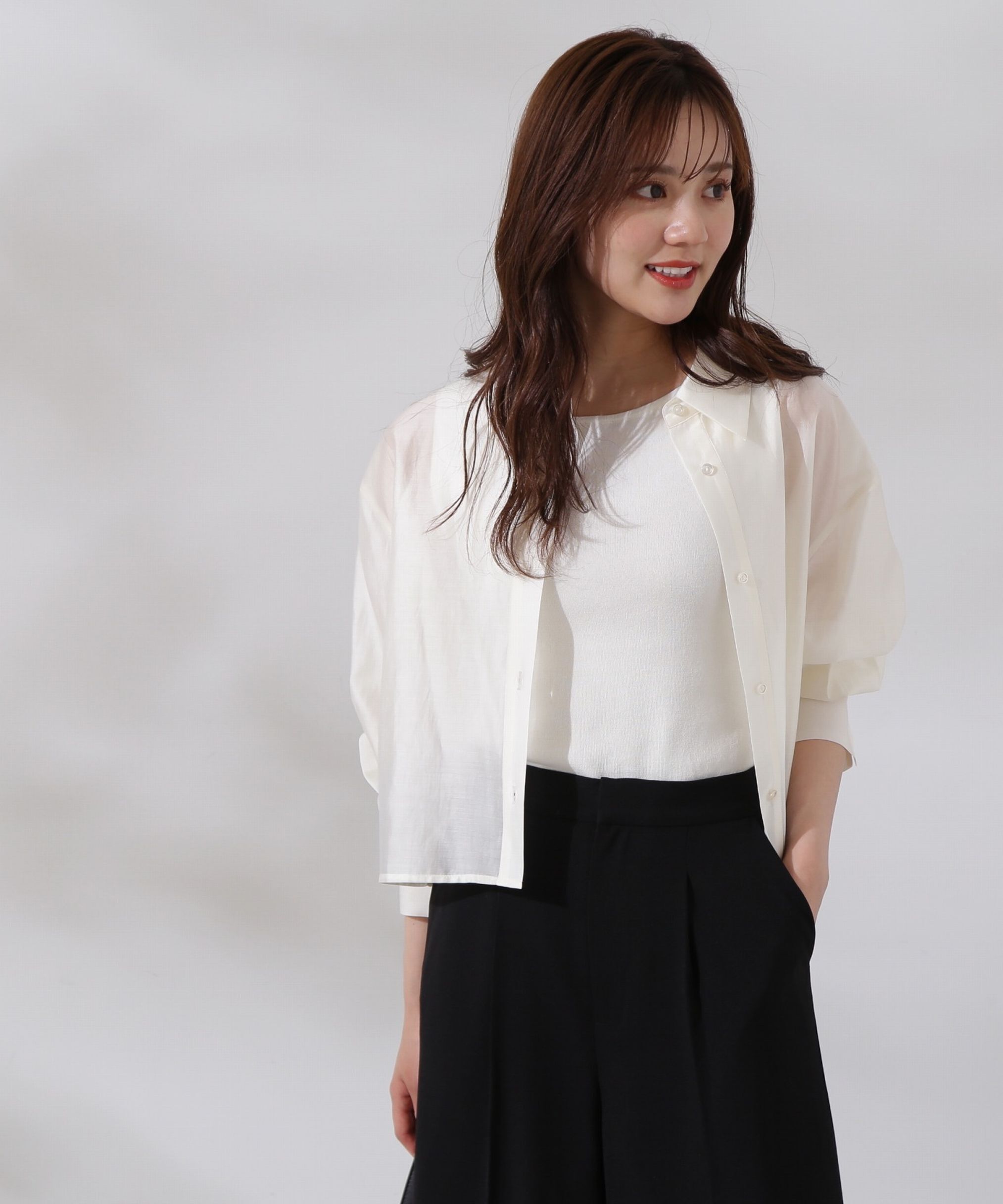 PROPORTION BODY DRESSING「前後2wayニットタンク」|ニット・セーター|