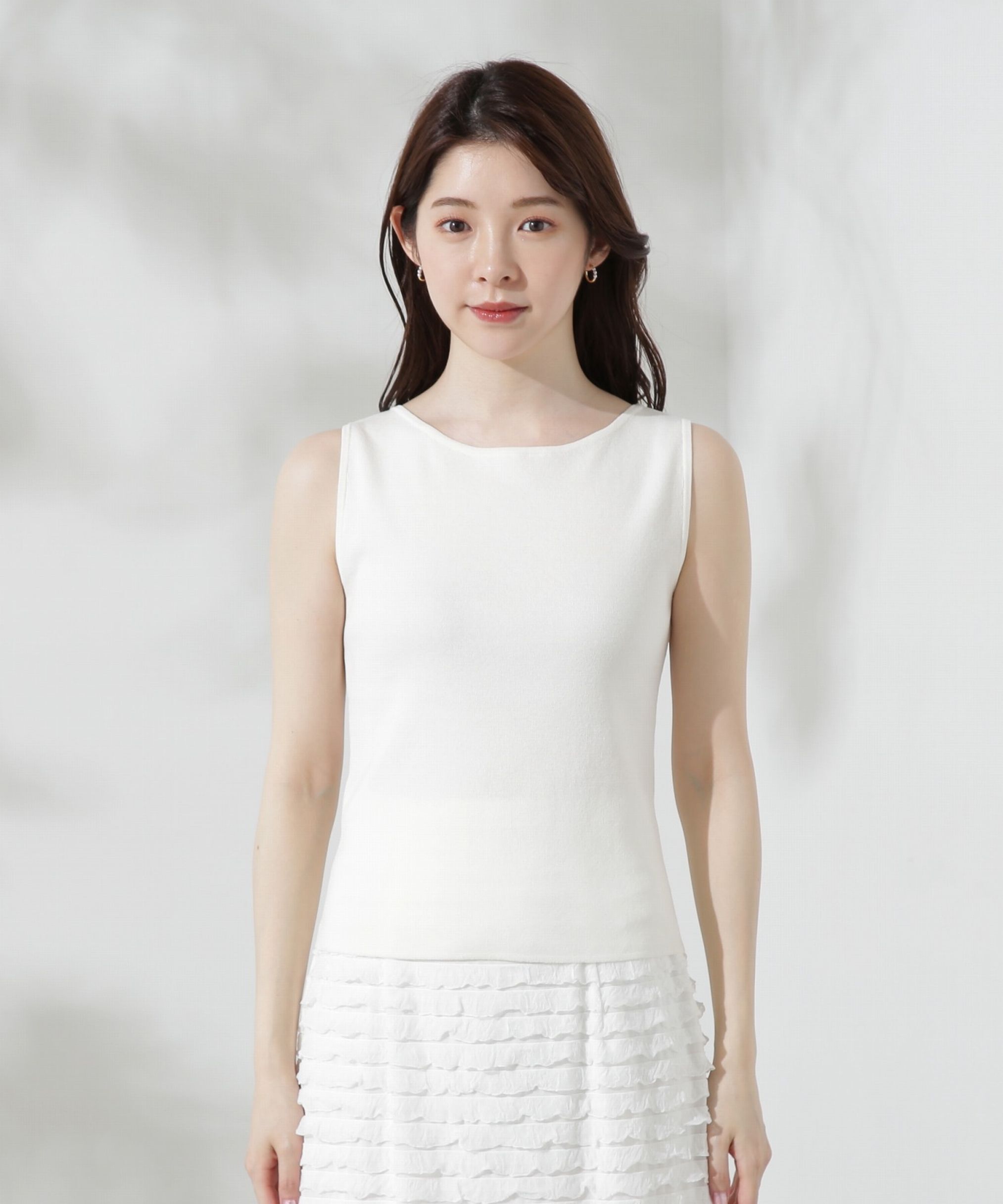 PROPORTION BODY DRESSING「前後2wayニットタンク」|ニット・セーター|