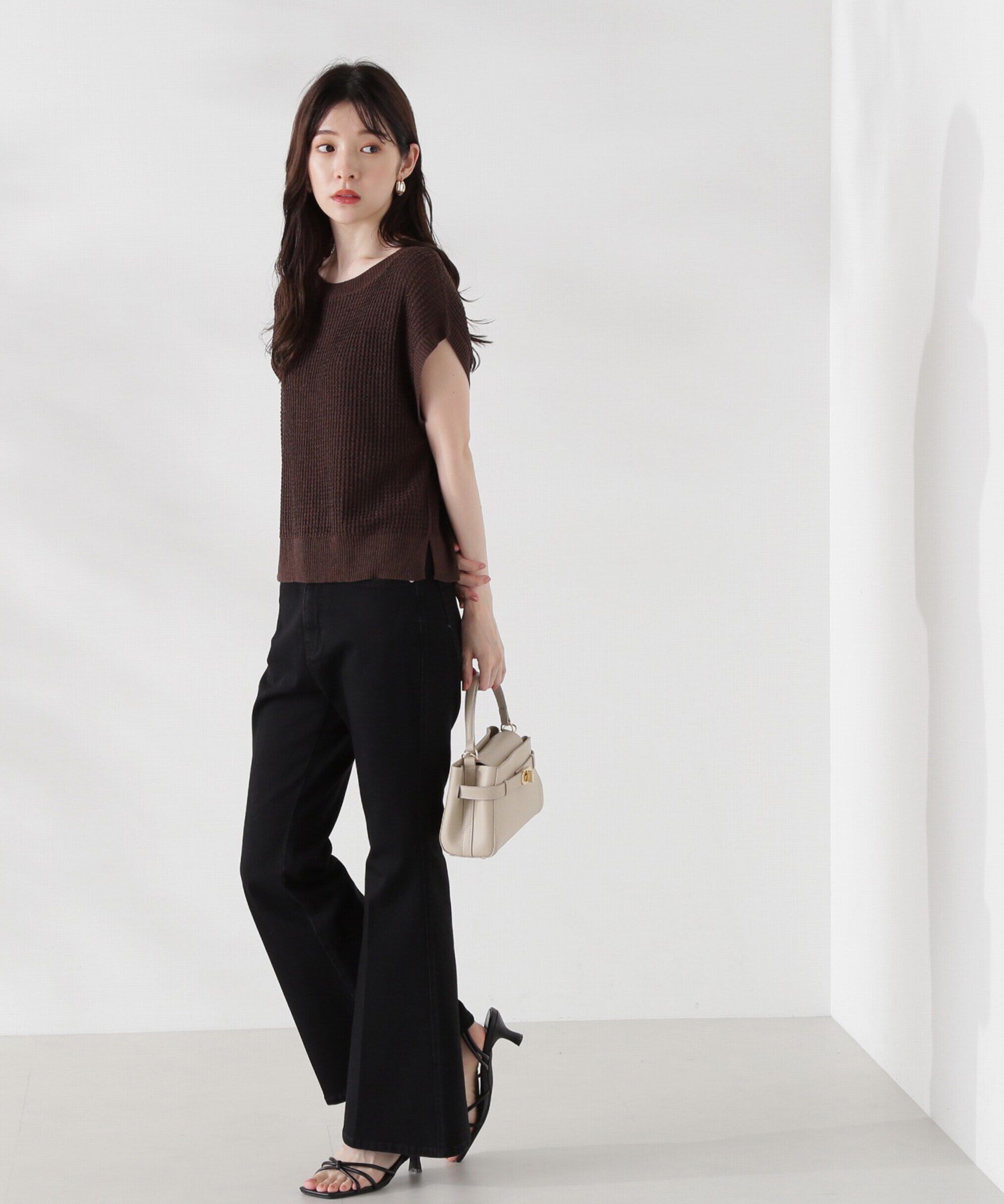 PROPORTION BODY DRESSING「ベルボトムデニムパンツ24AW」|その他|