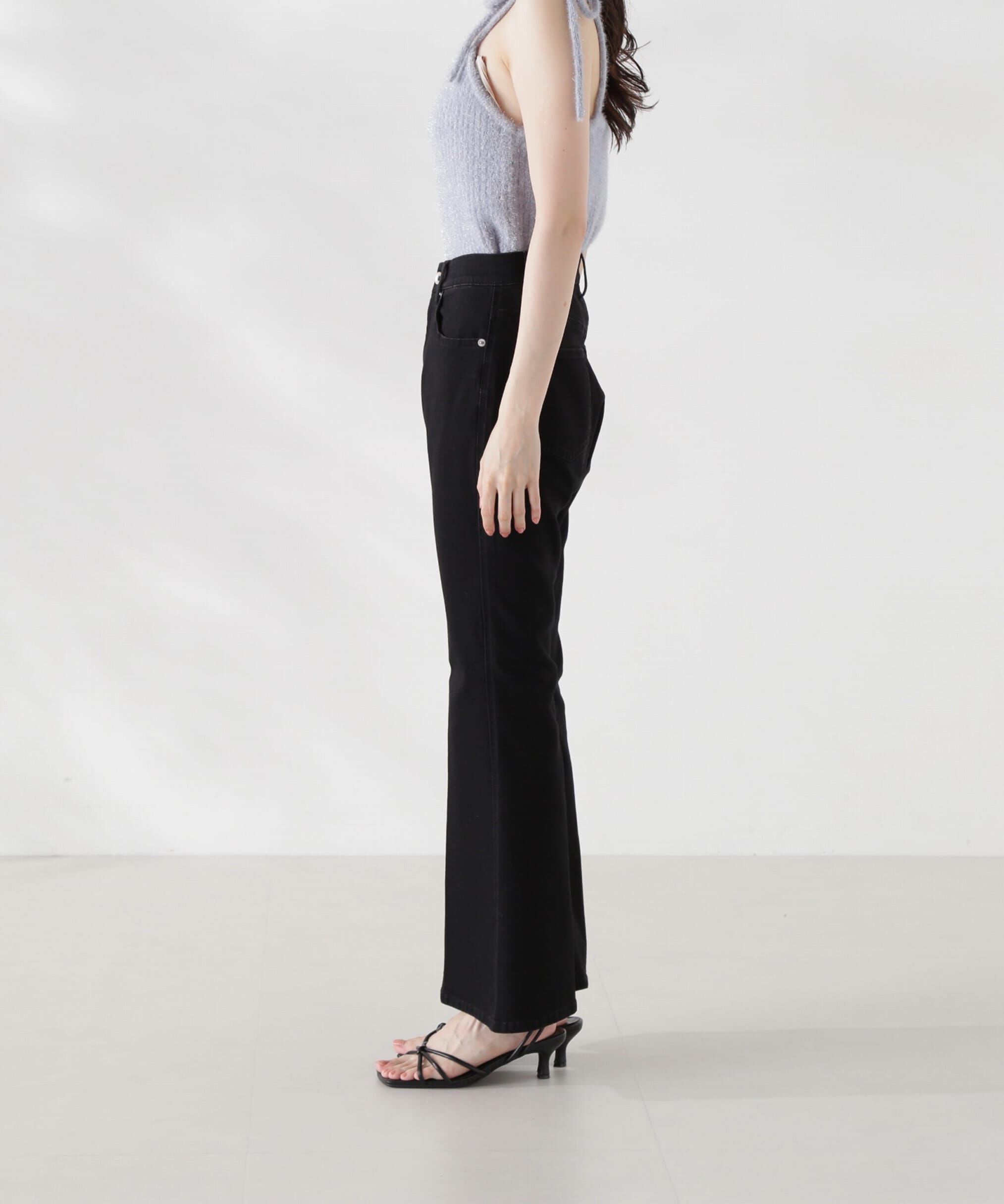 PROPORTION BODY DRESSING「ベルボトムデニムパンツ24AW」|その他|