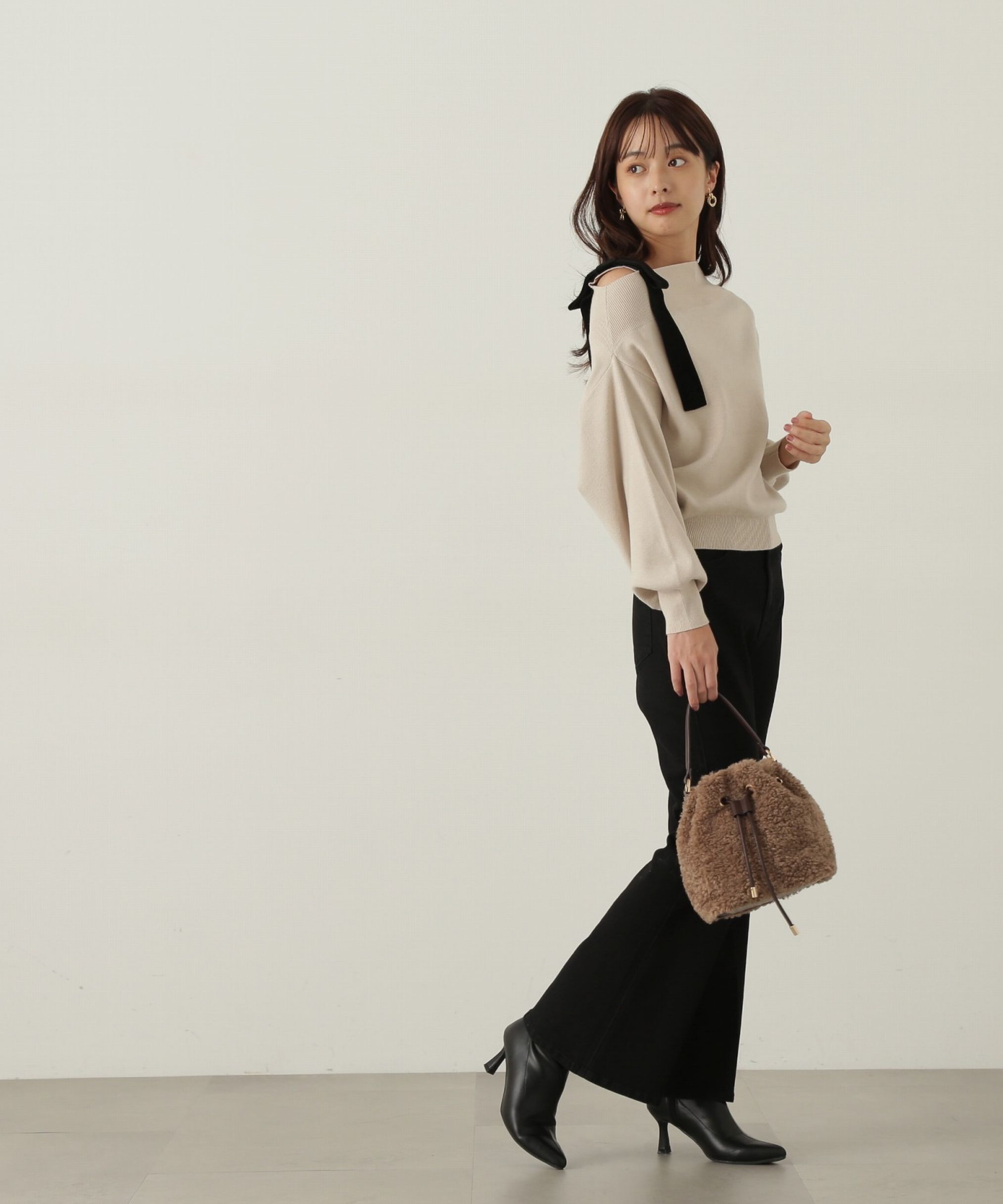 PROPORTION BODY DRESSING「ベルボトムデニムパンツ24AW」|その他|