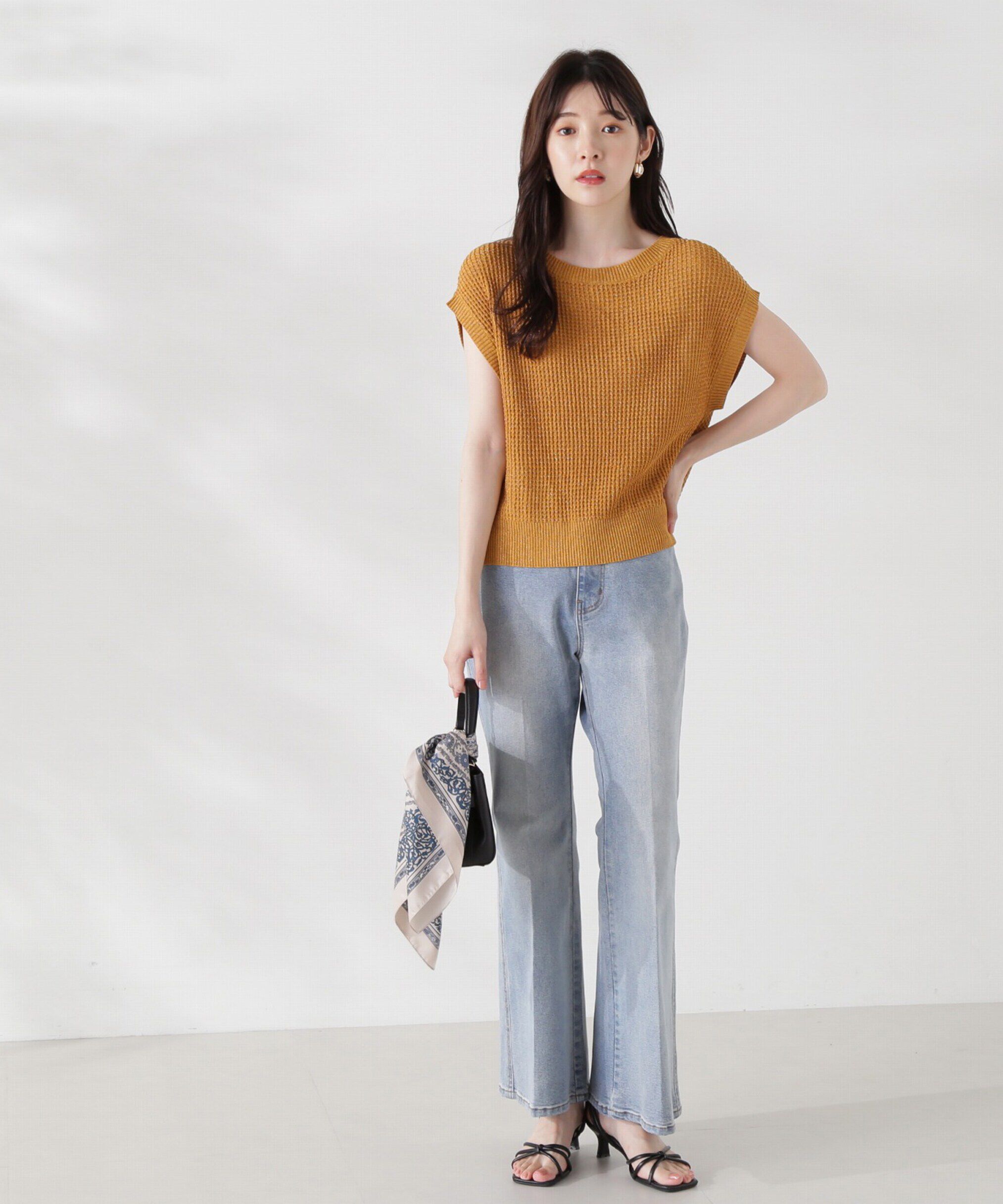 PROPORTION BODY DRESSING「ベルボトムデニムパンツ24AW」|その他|