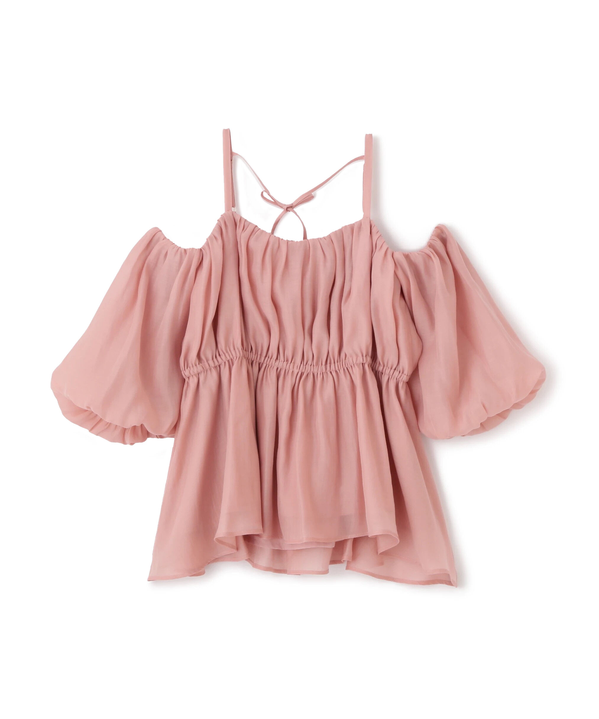 PROPORTION BODY DRESSING「シャーリングオフショルブラウス」|シャツ・ブラウス|