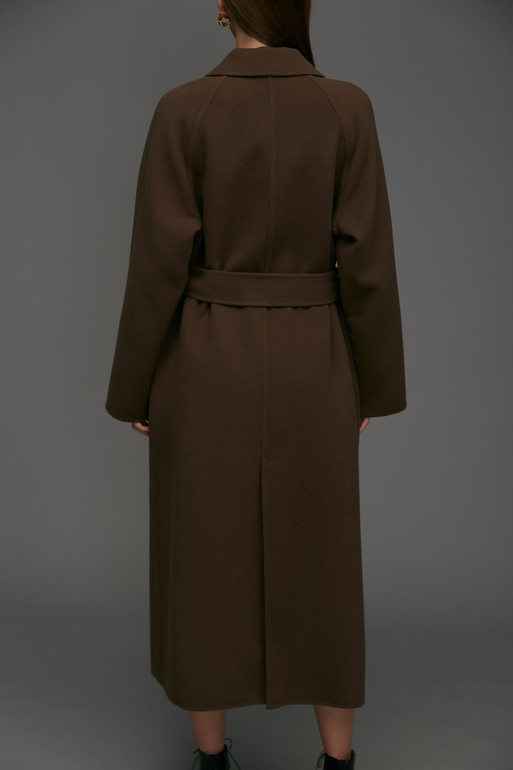  「ストール付きベルテッドリバーコート」|その他|