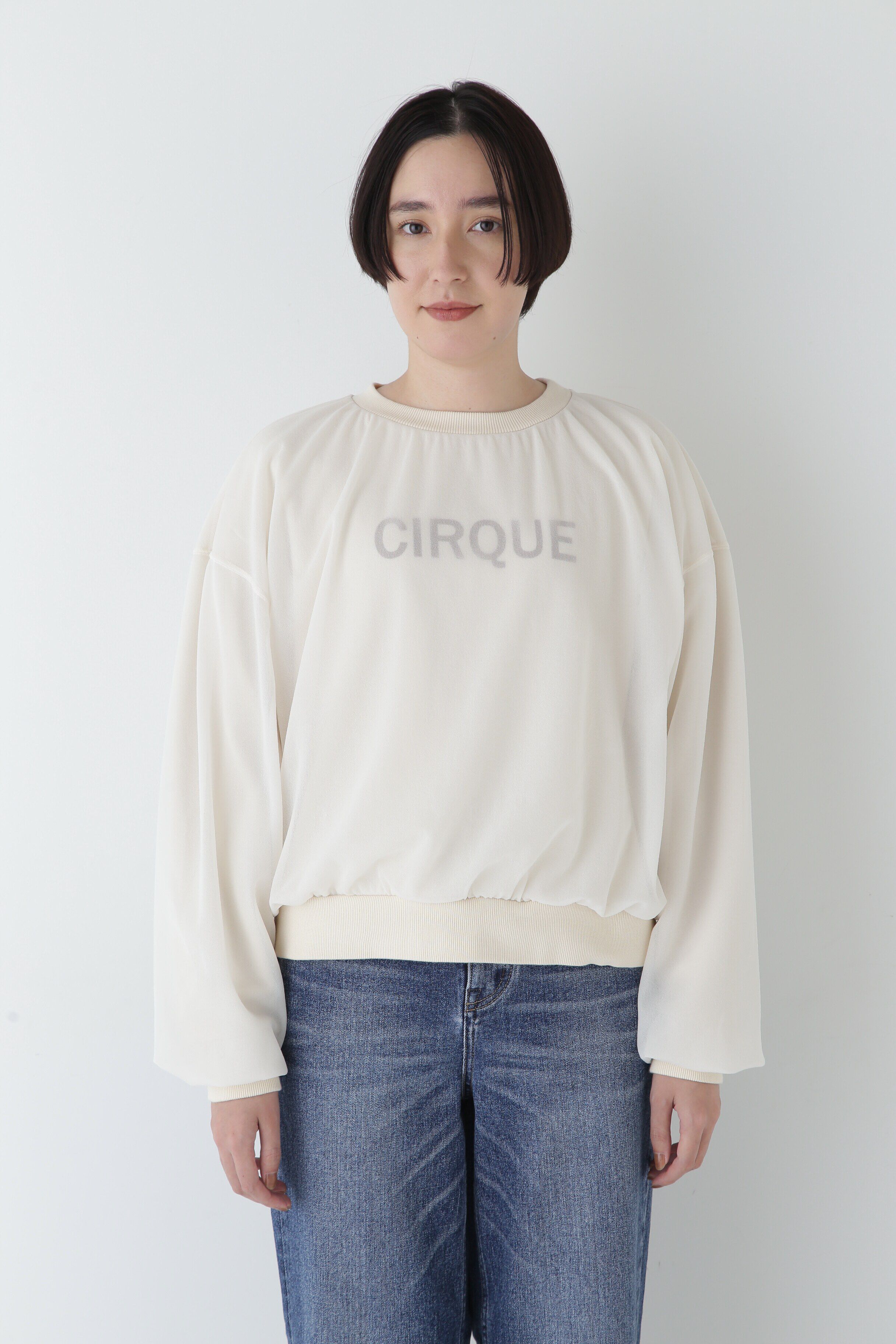  「◆裏毛ロゴスウェットシアー重ね」|Tシャツ・カットソー|