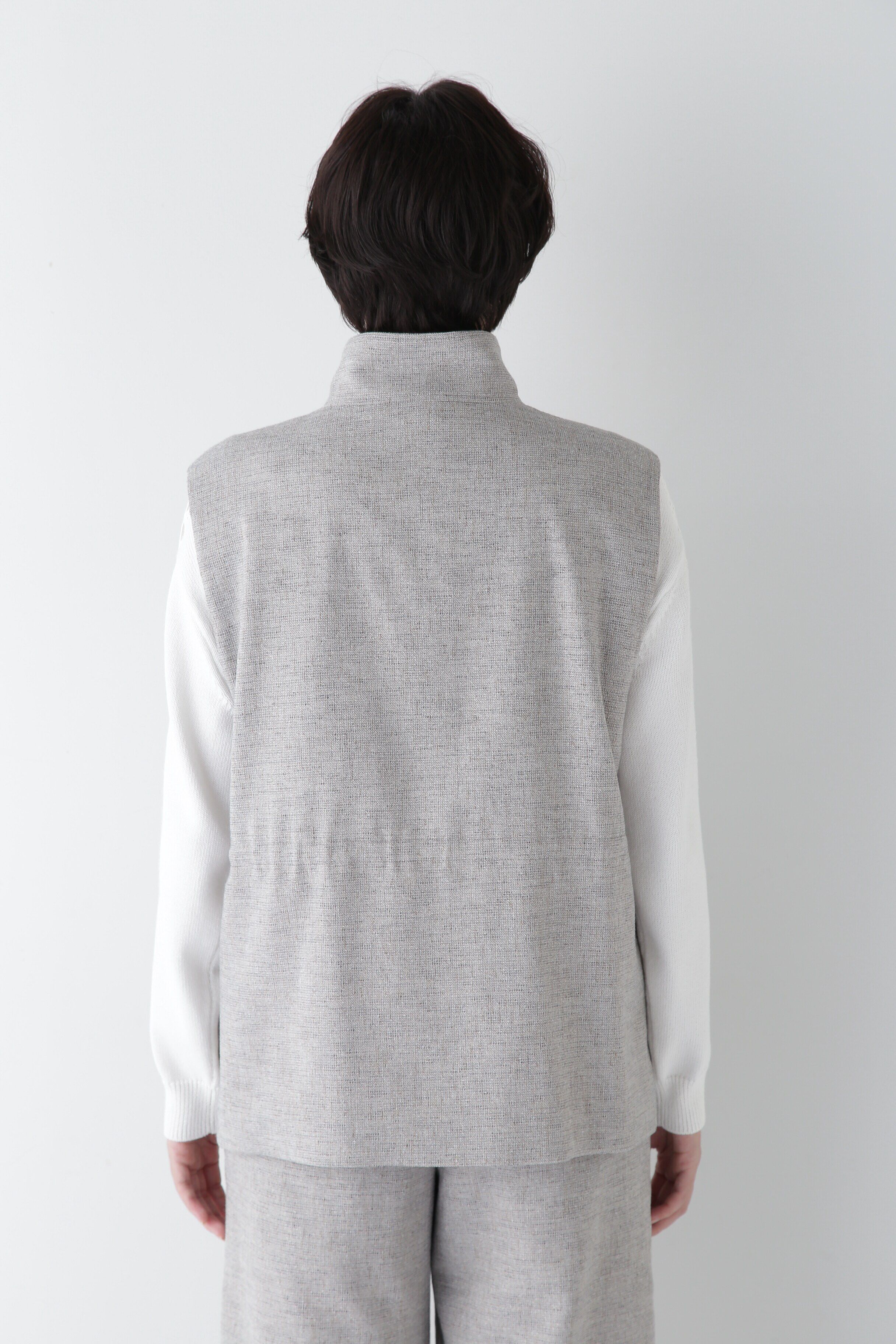  「◆リングミックスツィードアノラックジレ」|シャツ・ブラウス|