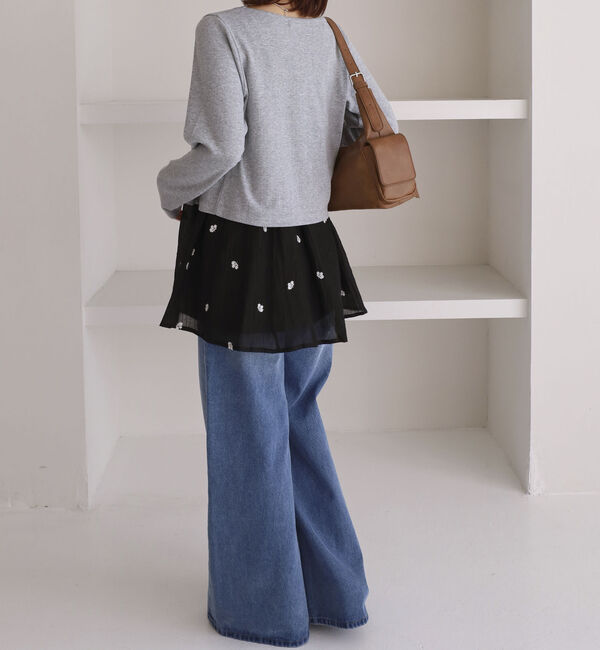 archives「ハートボタンハリヌキカットカーディガン」|Tシャツ・カットソー|