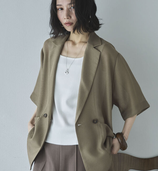 Doux archives「スクエアーニットタンク」|ニット・セーター|OFF WHITE