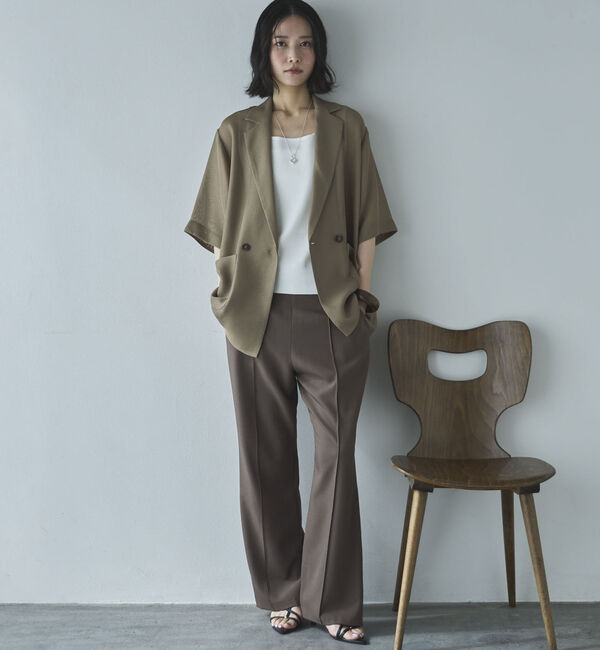 Doux archives「スクエアーニットタンク」|ニット・セーター|