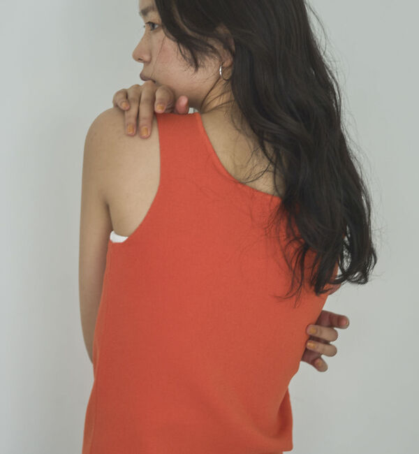 Doux archives「スクエアーニットタンク」|ニット・セーター|