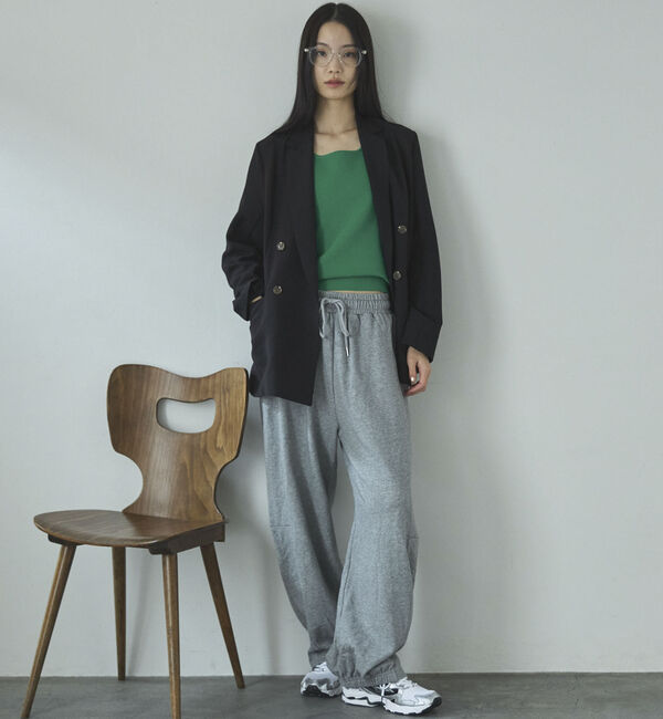 Doux archives「スクエアーニットタンク」|ニット・セーター|