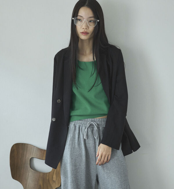 Doux archives「スクエアーニットタンク」|ニット・セーター|