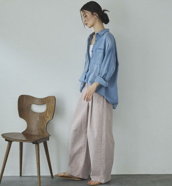 Doux archives「２ＷＡＹシアーデニムシャツ」|シャツ・ブラウス|