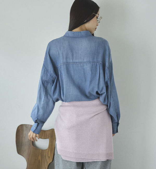 Doux archives「２ＷＡＹシアーデニムシャツ」|シャツ・ブラウス|