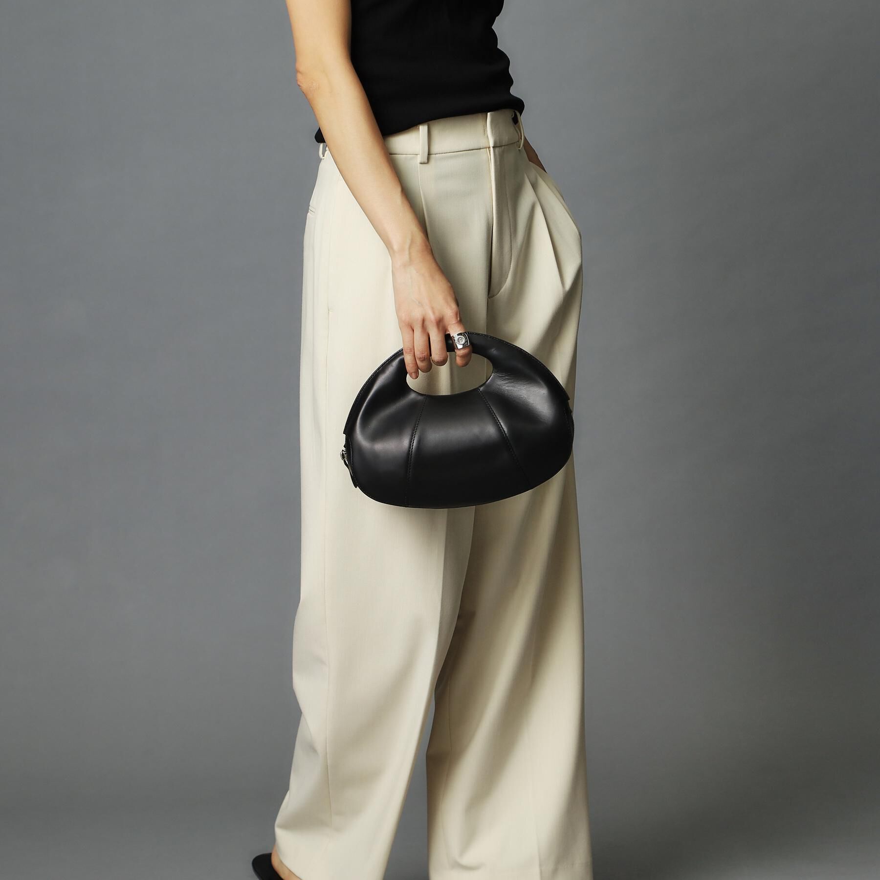 HIROKO HAYASHI「◆LEO(レオ)クロワッサンバッグM」|ハンドバッグ|