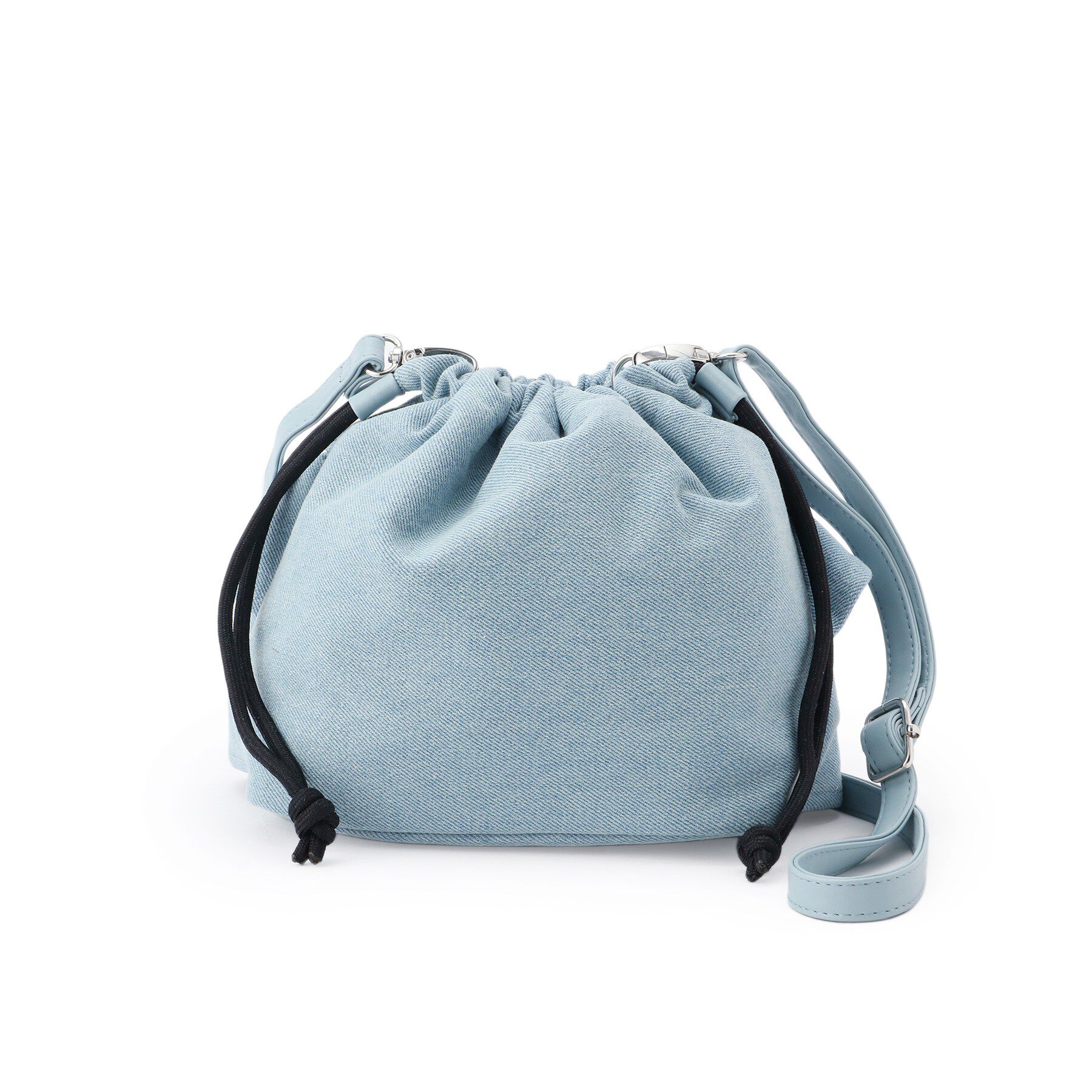 SHOO･LA･RUE「デニム巾着ショルダーバッグ」|ショルダー・メッセンジャー|