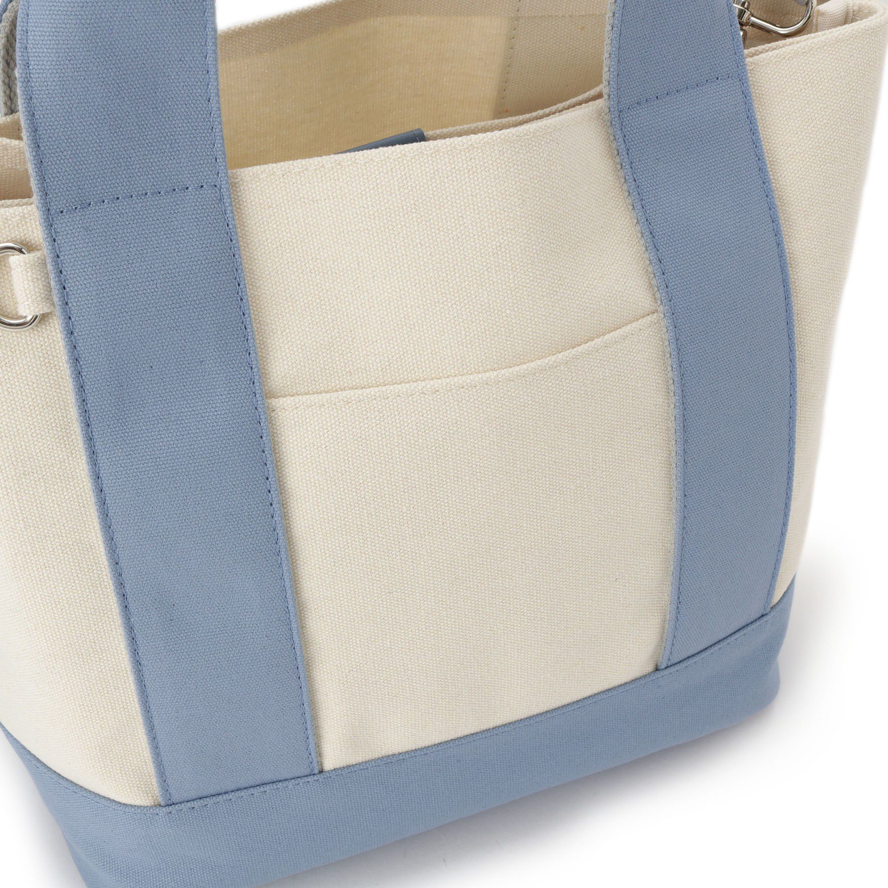 SHOO･LA･RUE「配色キャンバストートバッグ」|トートバッグ|