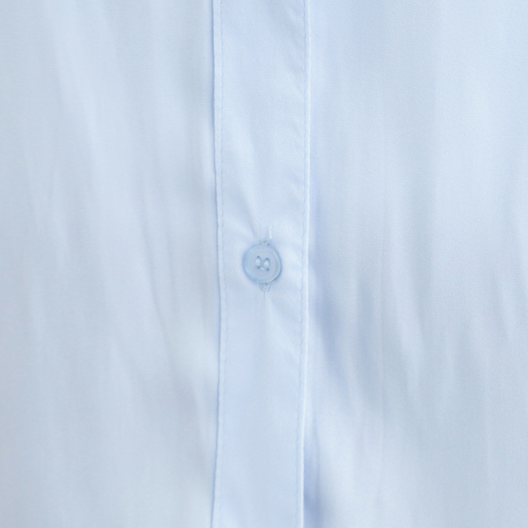 SHOO･LA･RUE「【S-LL】首元すっきり魅せ　大人の上品サテンブラウス」|シャツ・ブラウス|