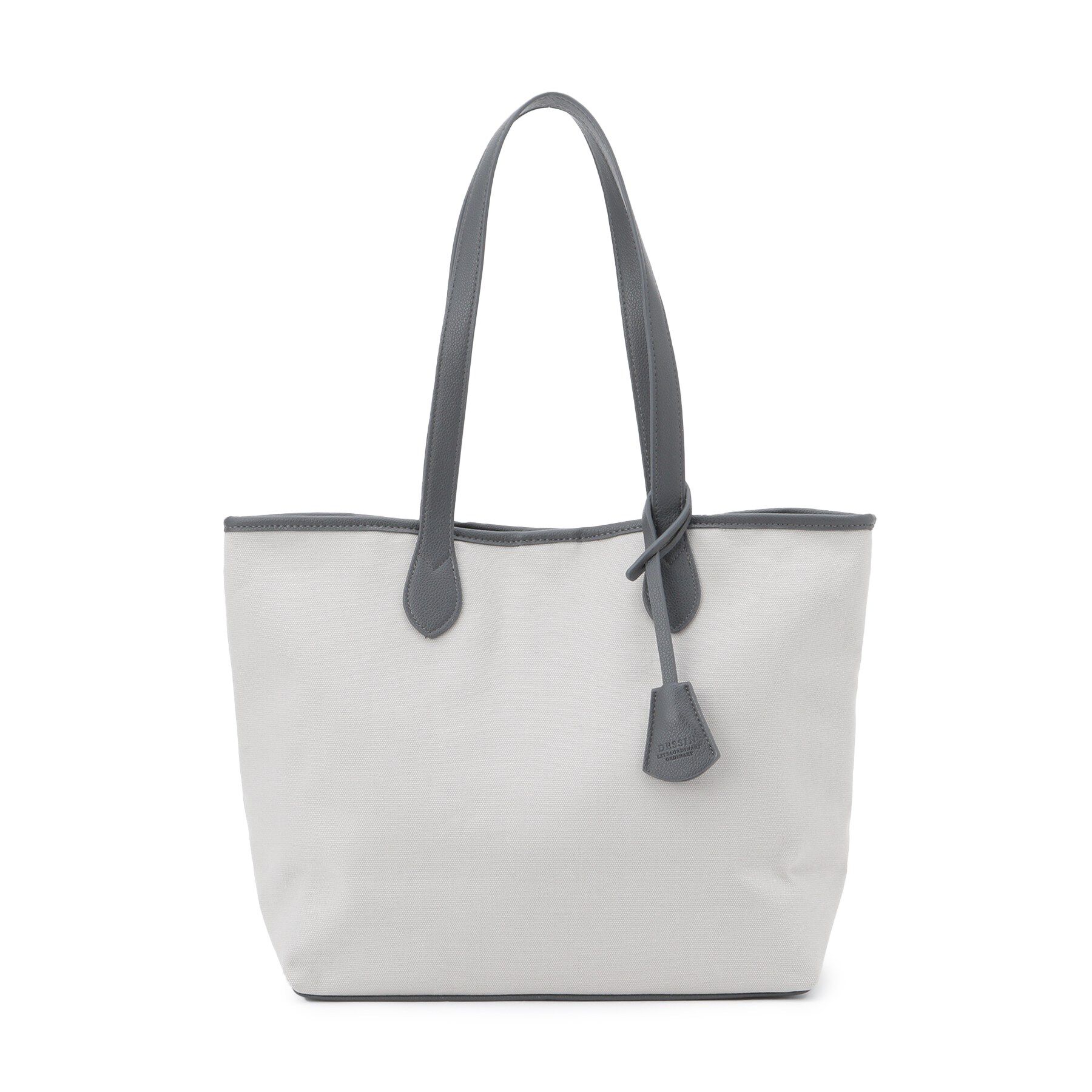 Dessin「【A4収納可】キャンバス&times;レザー調トート」|トートバッグ|