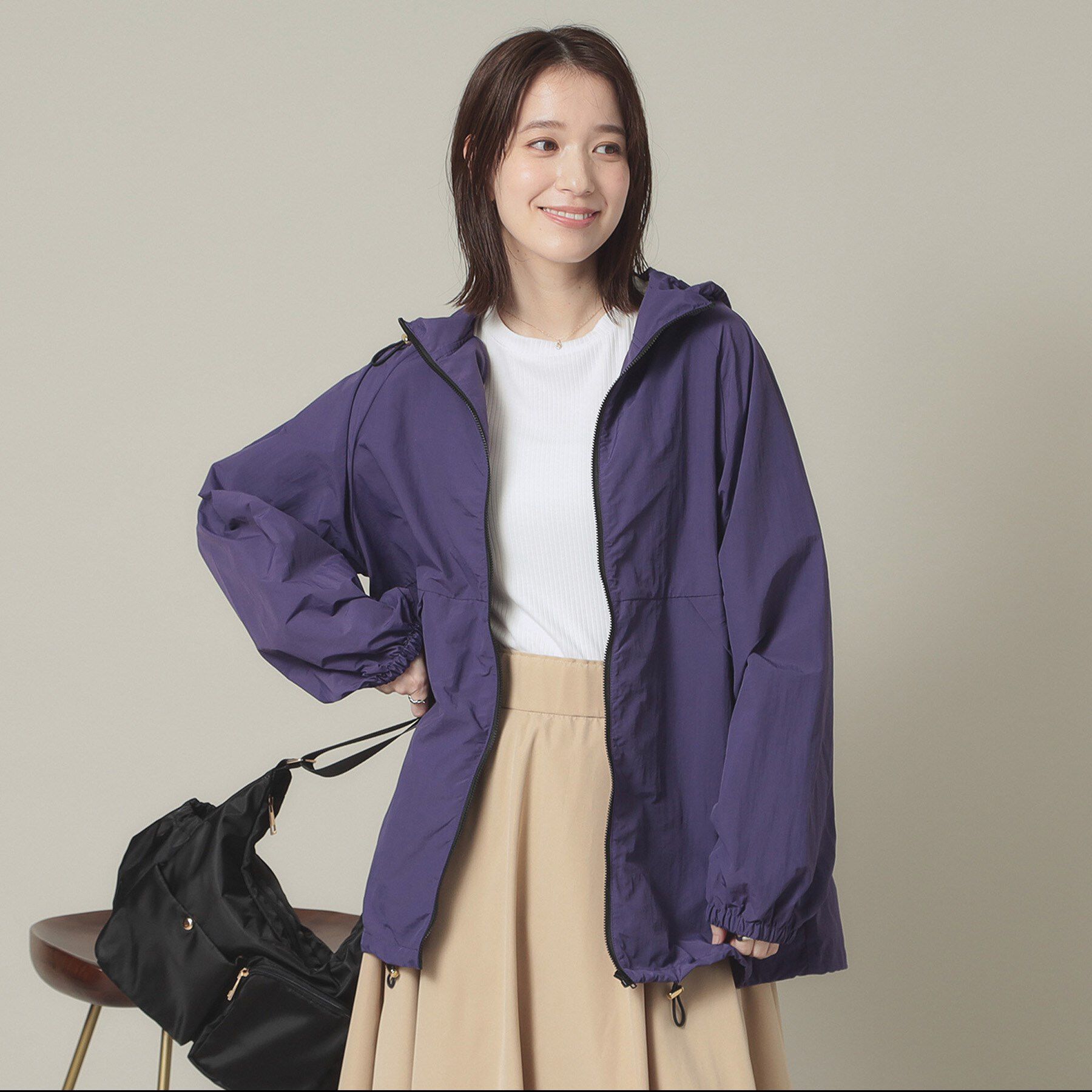 ITS&rsquo;DEMO「【撥水／洗濯機OK】ポケッタブルパーカ＜旅服シリーズ＞」|ブルゾン・スタジャン|