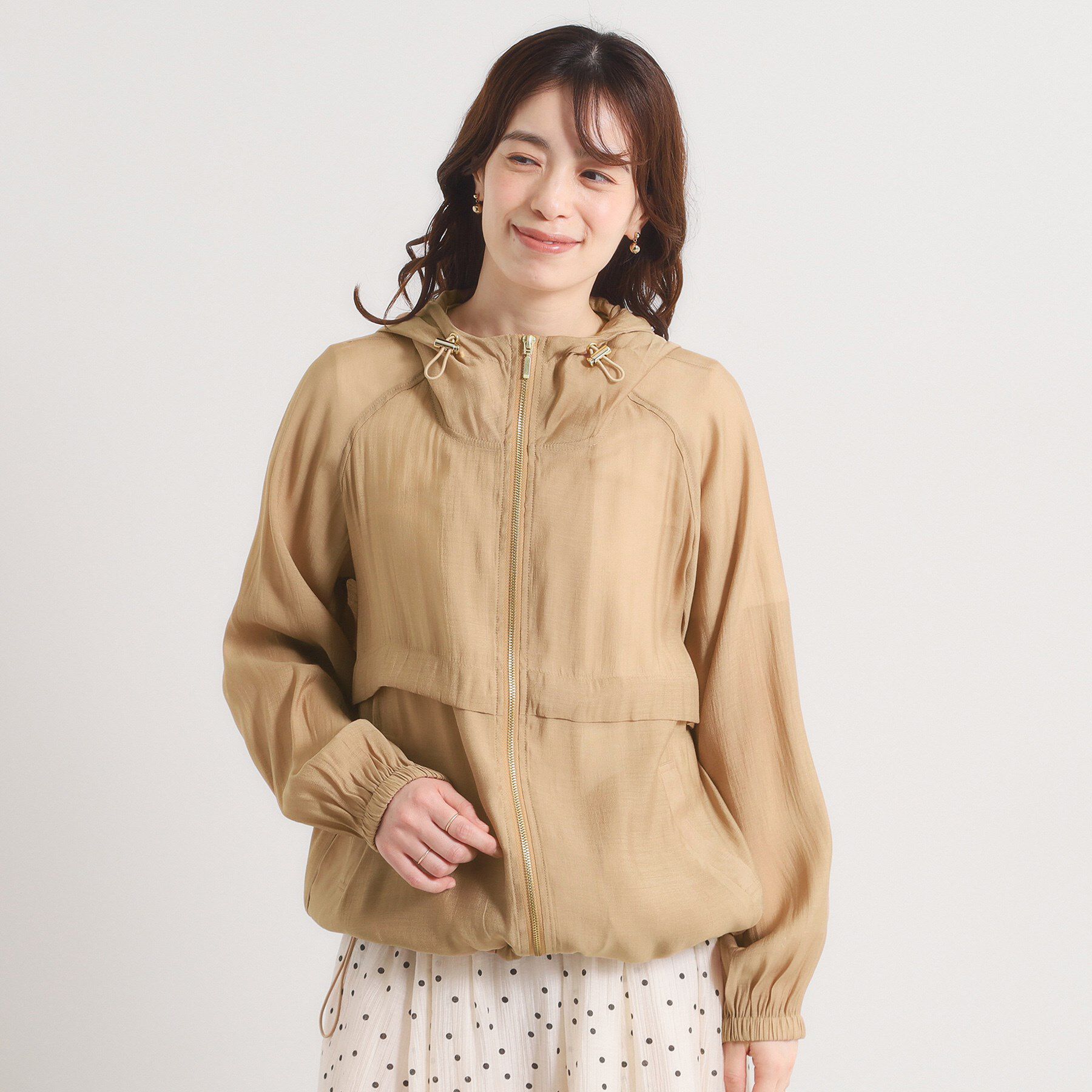 ITS&rsquo;DEMO「【手洗い可】シアーブルゾン」|ブルゾン・スタジャン|