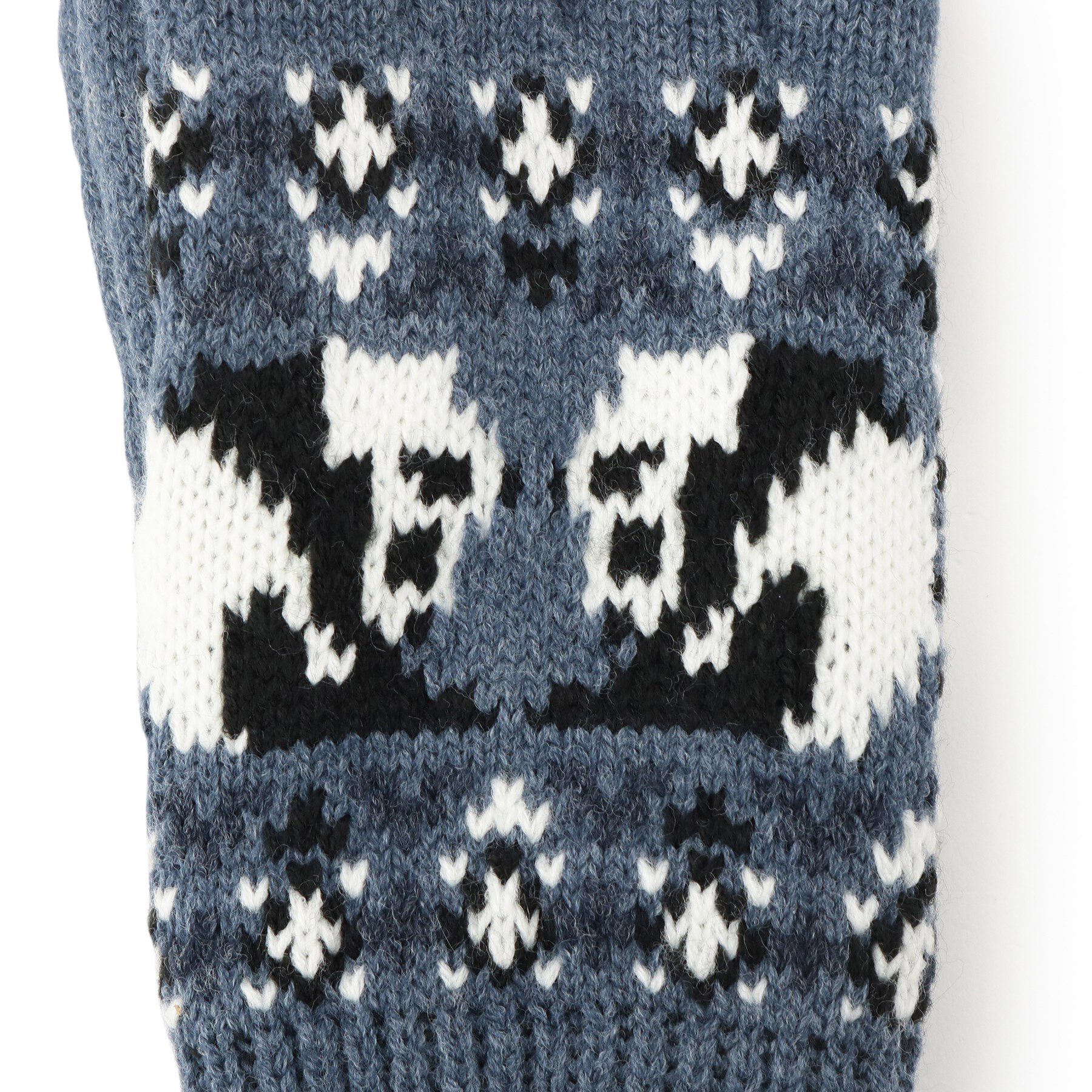 ITS&rsquo;DEMO「【手洗い可】アニマルニット手袋」|手袋|