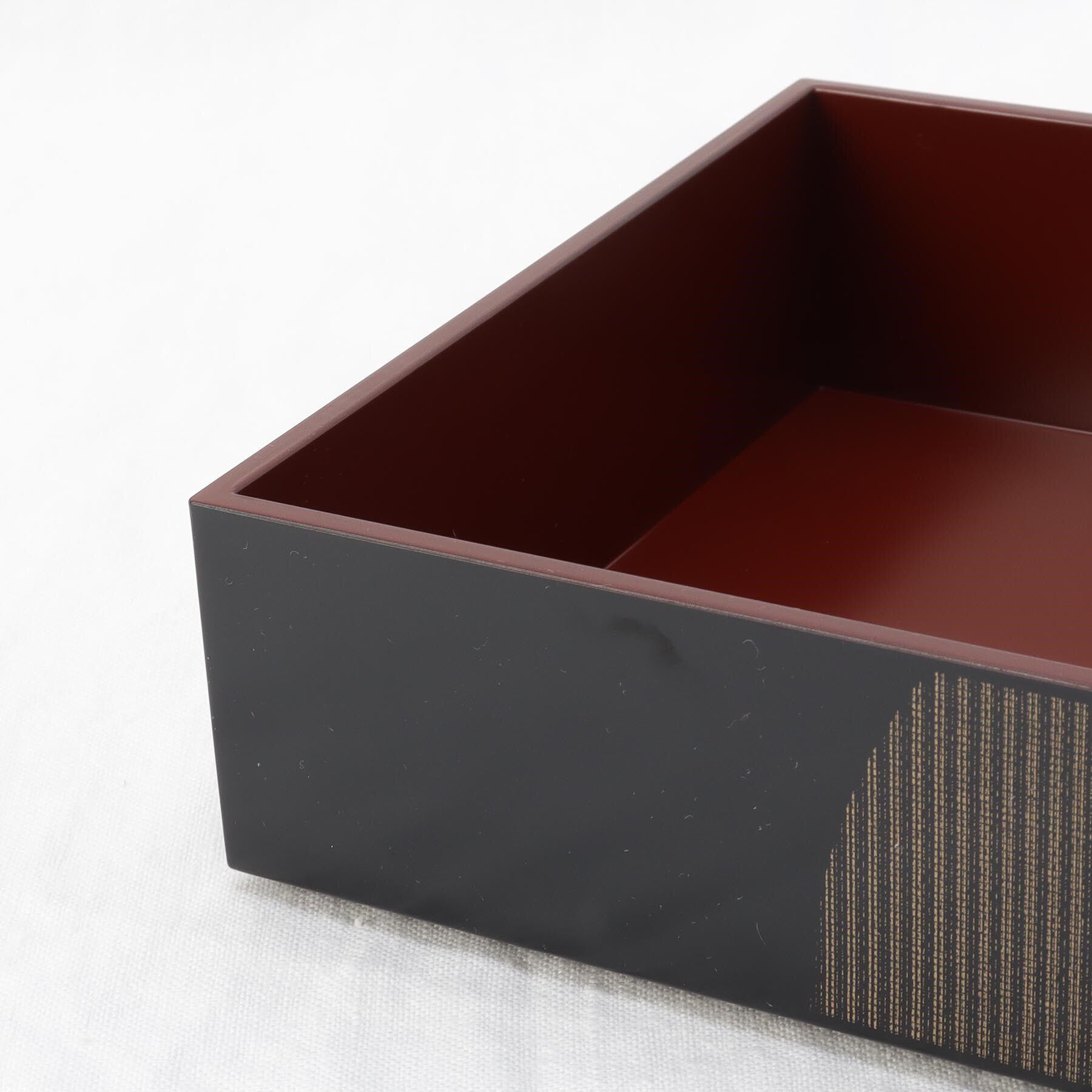 212 KITCHEN STORE「むすび 5.0寸 二段重（中子付) 黒」|食器・キッチングッズ|