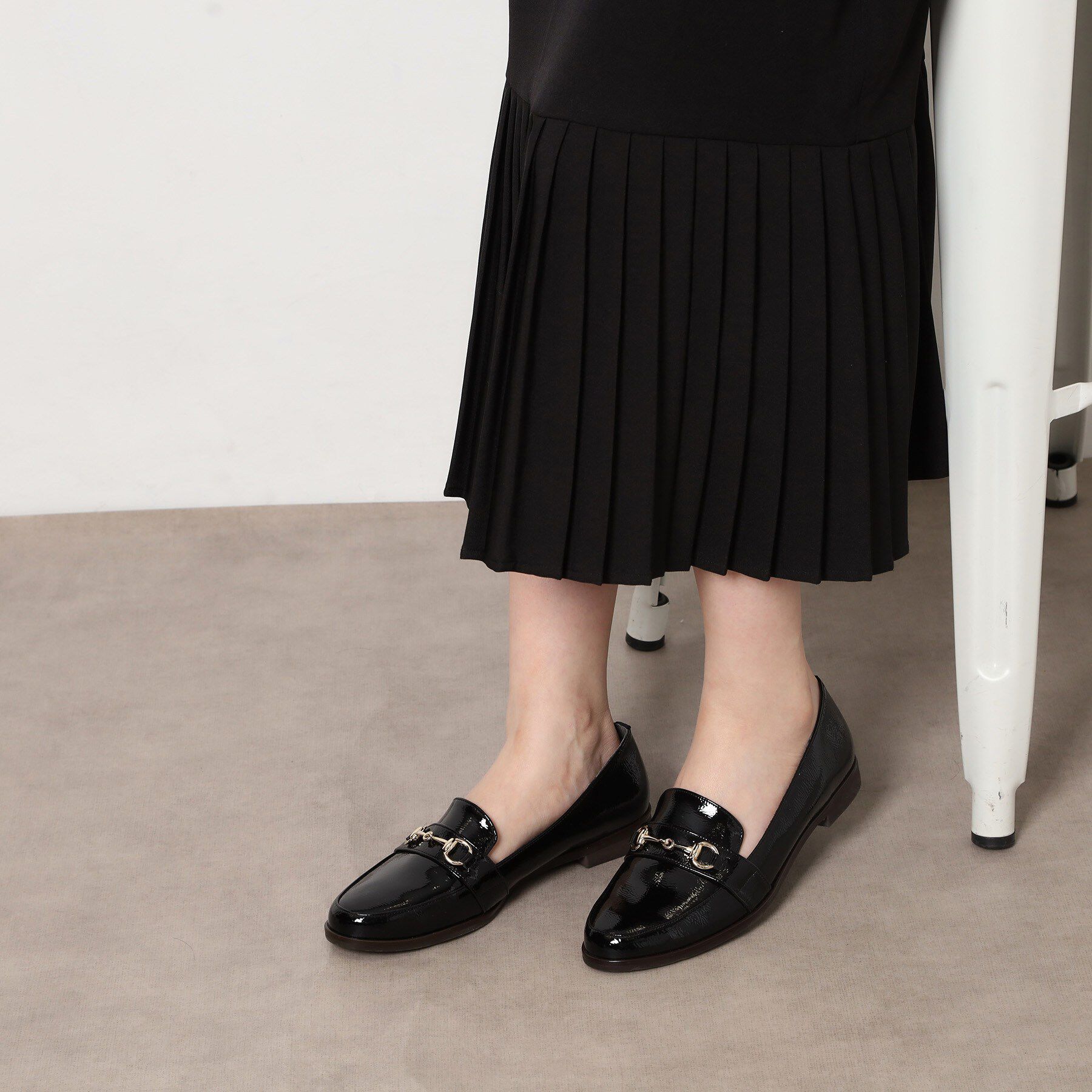 ESPERANZA「【新生活おススメ】エナメルローファー レイン対応」|その他|