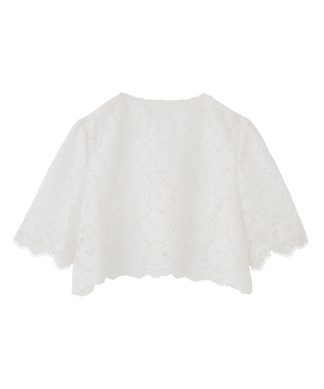 COCO DEAL「レースボレロ風ブラウス」|シャツ・ブラウス|
