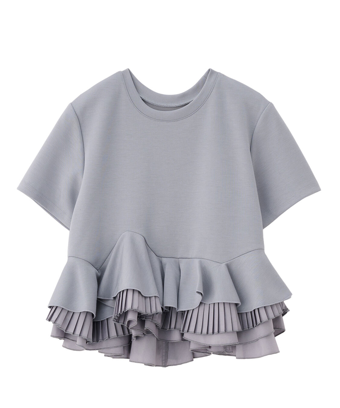 COCO DEAL「ランダムフリルペプラムトップス」|Tシャツ・カットソー|