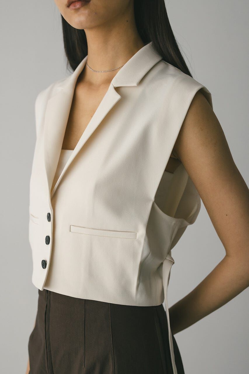 STYLEMIXER「ショートテーラーベスト」|ダウンベスト・ベスト|