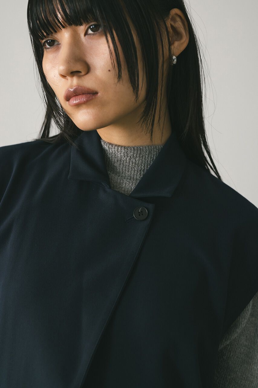 STYLEMIXER「ルーズテーラードベスト」|ダウンベスト・ベスト|