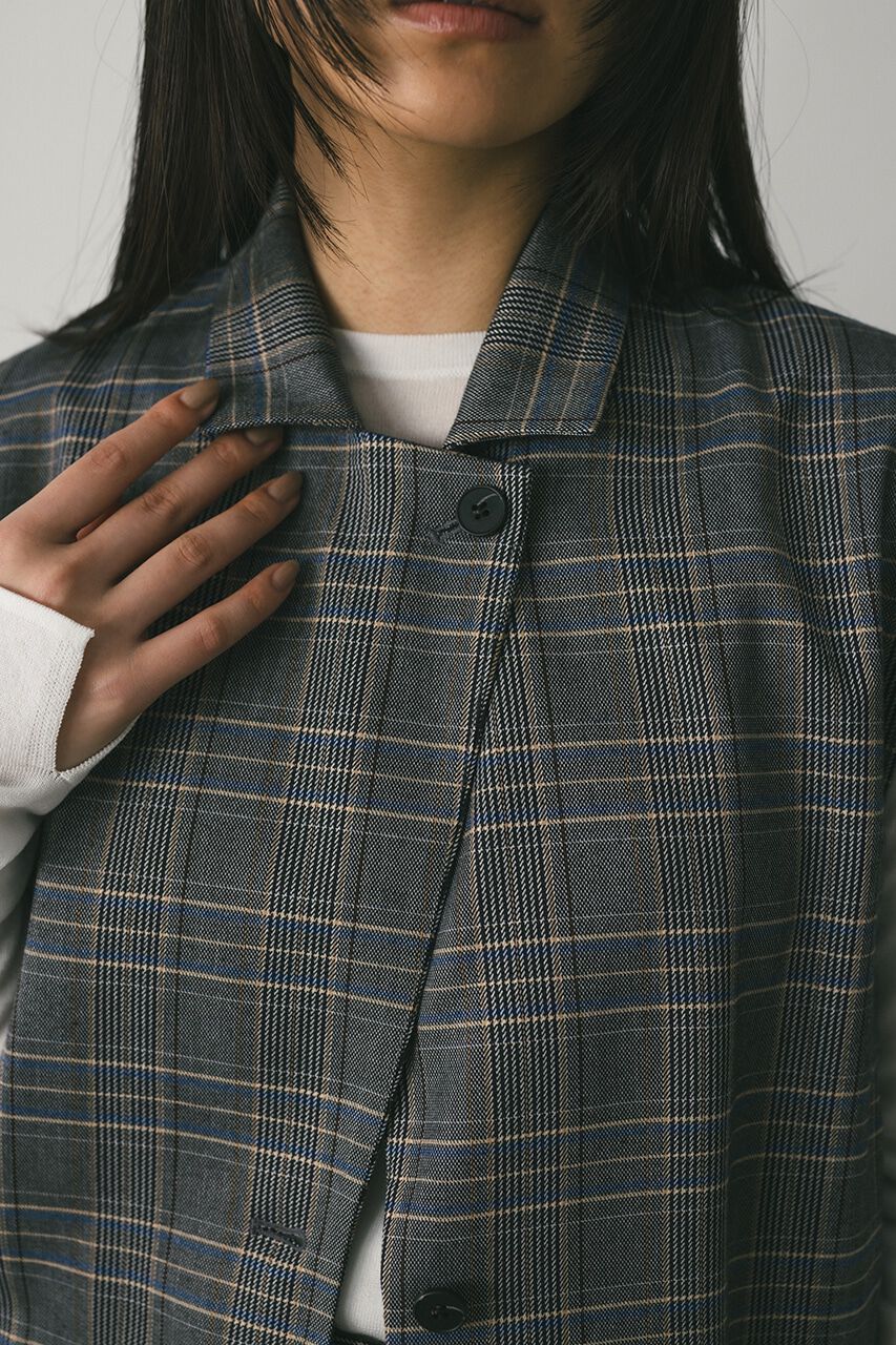 STYLEMIXER「ルーズテーラードベスト」|ダウンベスト・ベスト|