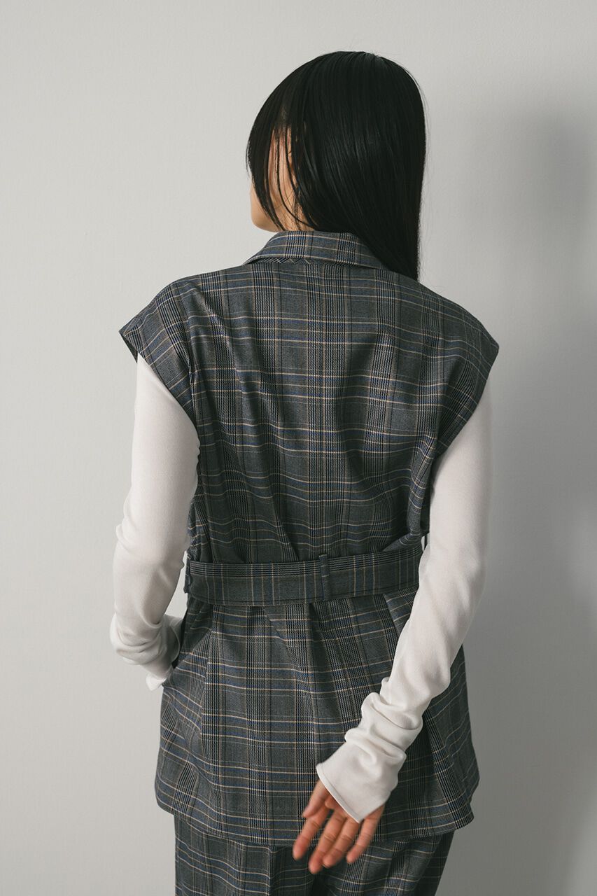 STYLEMIXER「ルーズテーラードベスト」|ダウンベスト・ベスト|