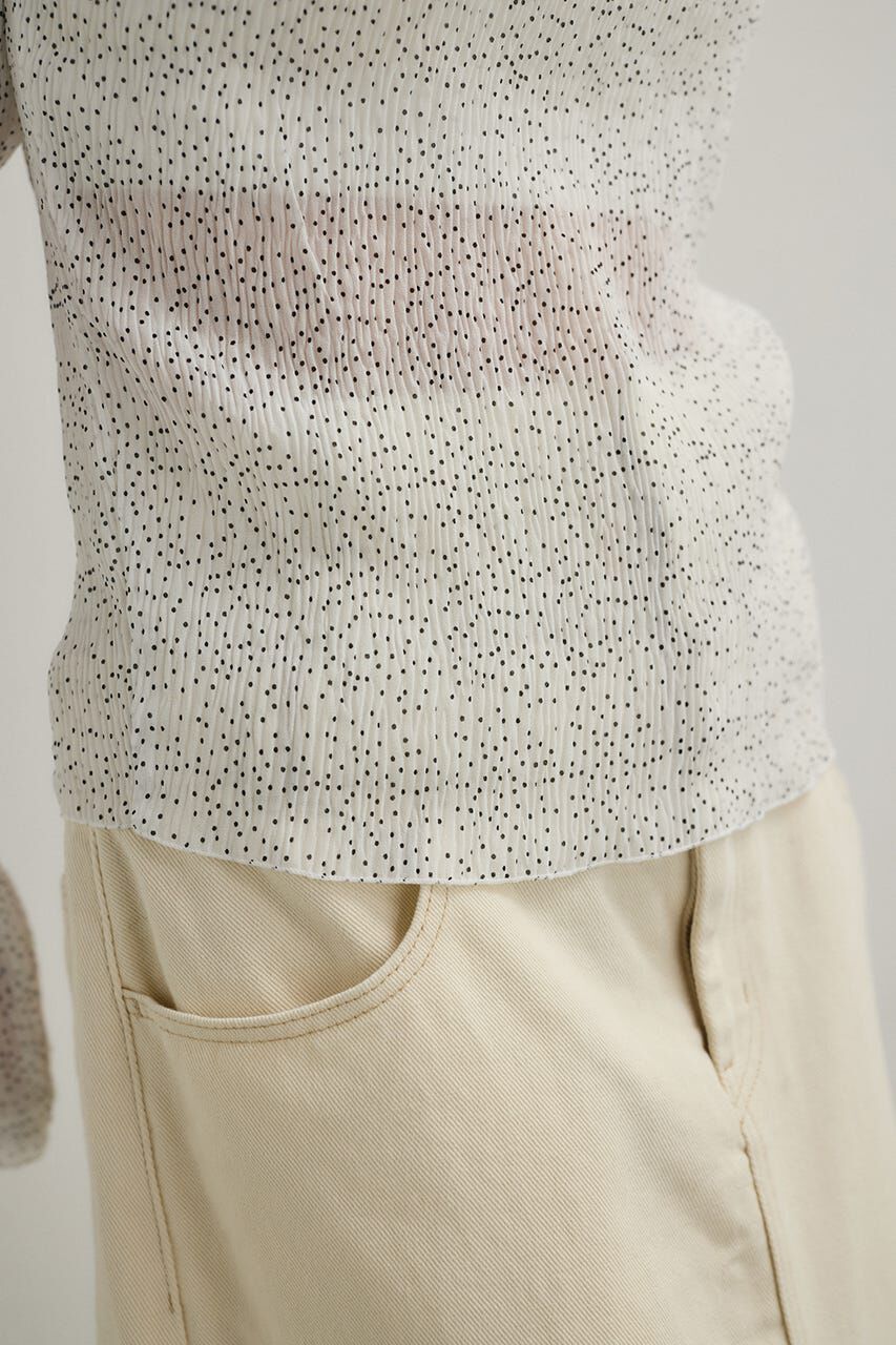 STYLEMIXER「シアードットトップス」|シャツ・ブラウス|