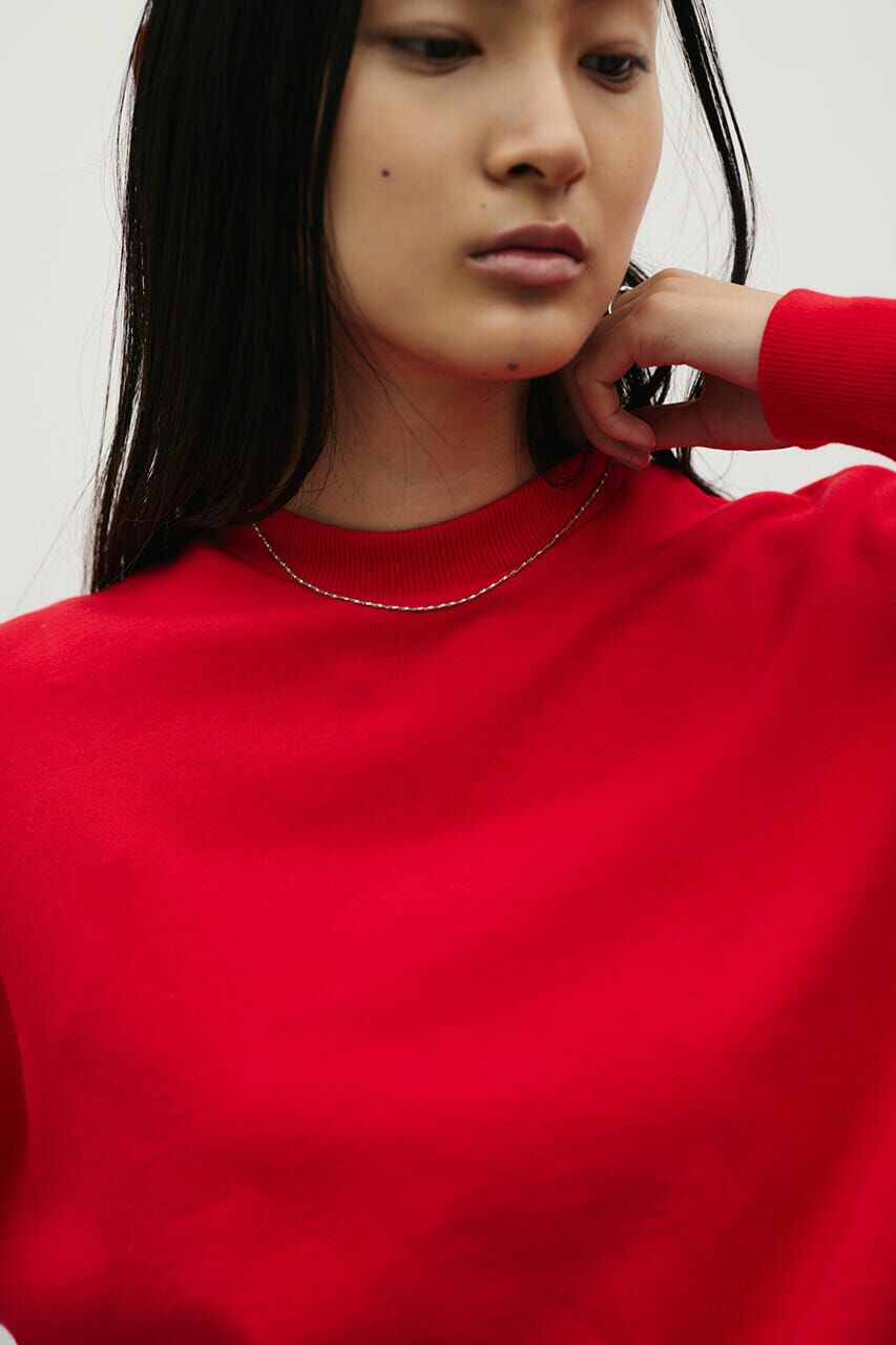 STYLEMIXER「タックスリーブスウェットトップ」|パーカー|