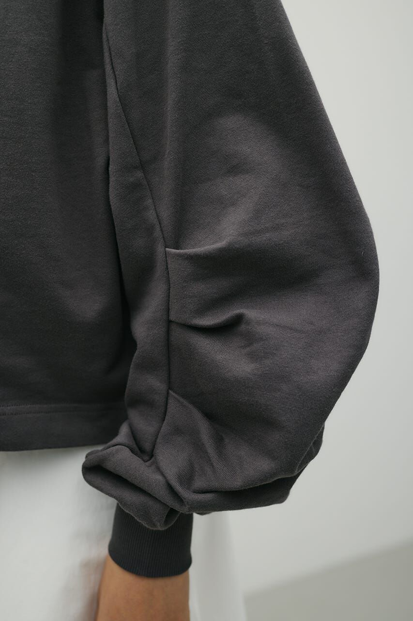 STYLEMIXER「タックスリーブスウェットトップ」|パーカー|