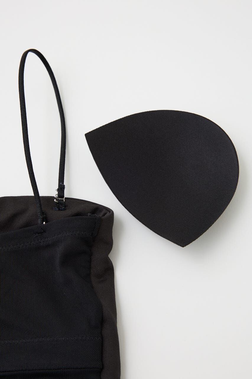 MOUSSY「BACK SHEER カップインキャミ」|キャミソール|