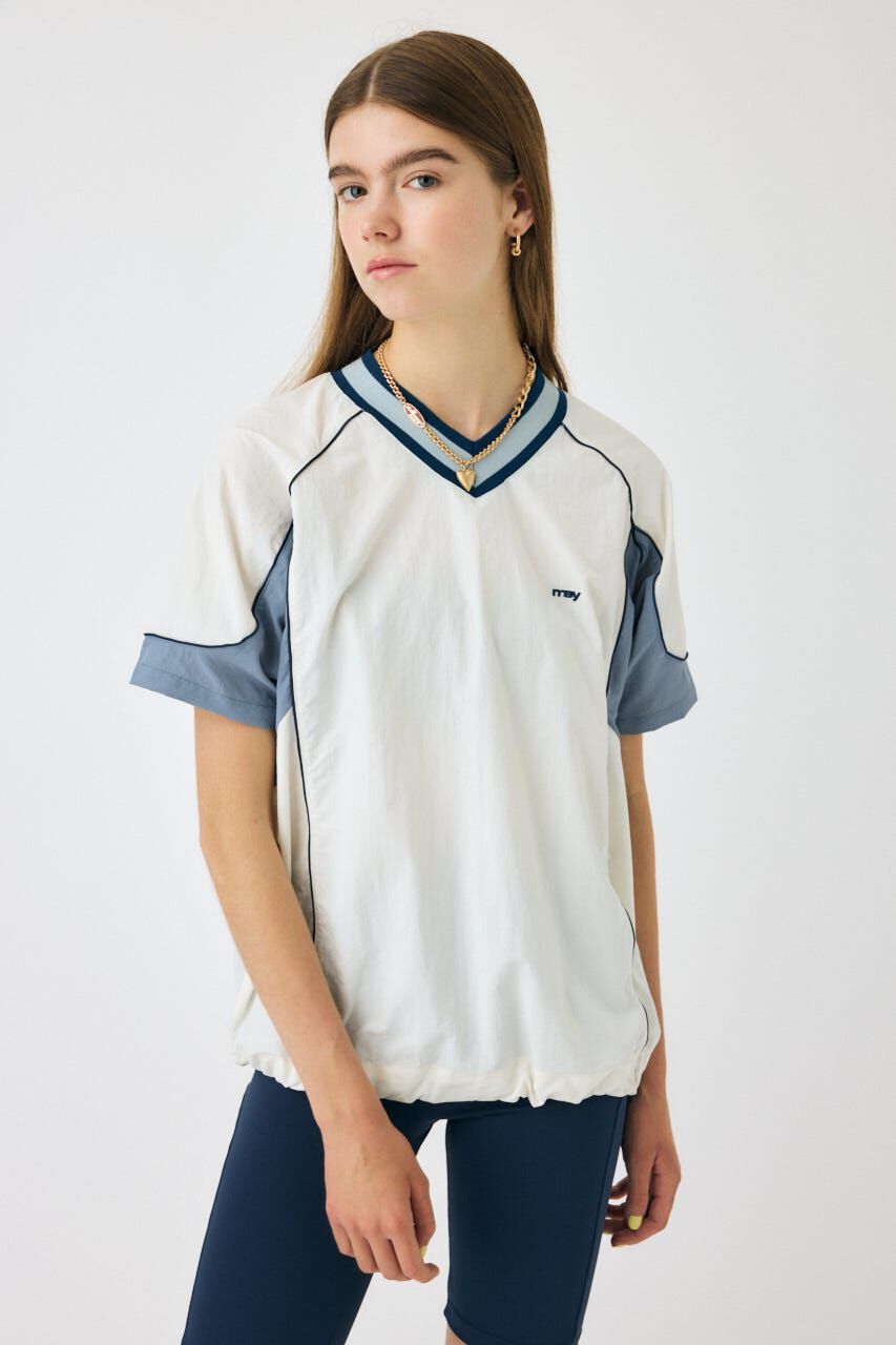 MOUSSY「PIPING OVER トップス」|Tシャツ・カットソー|