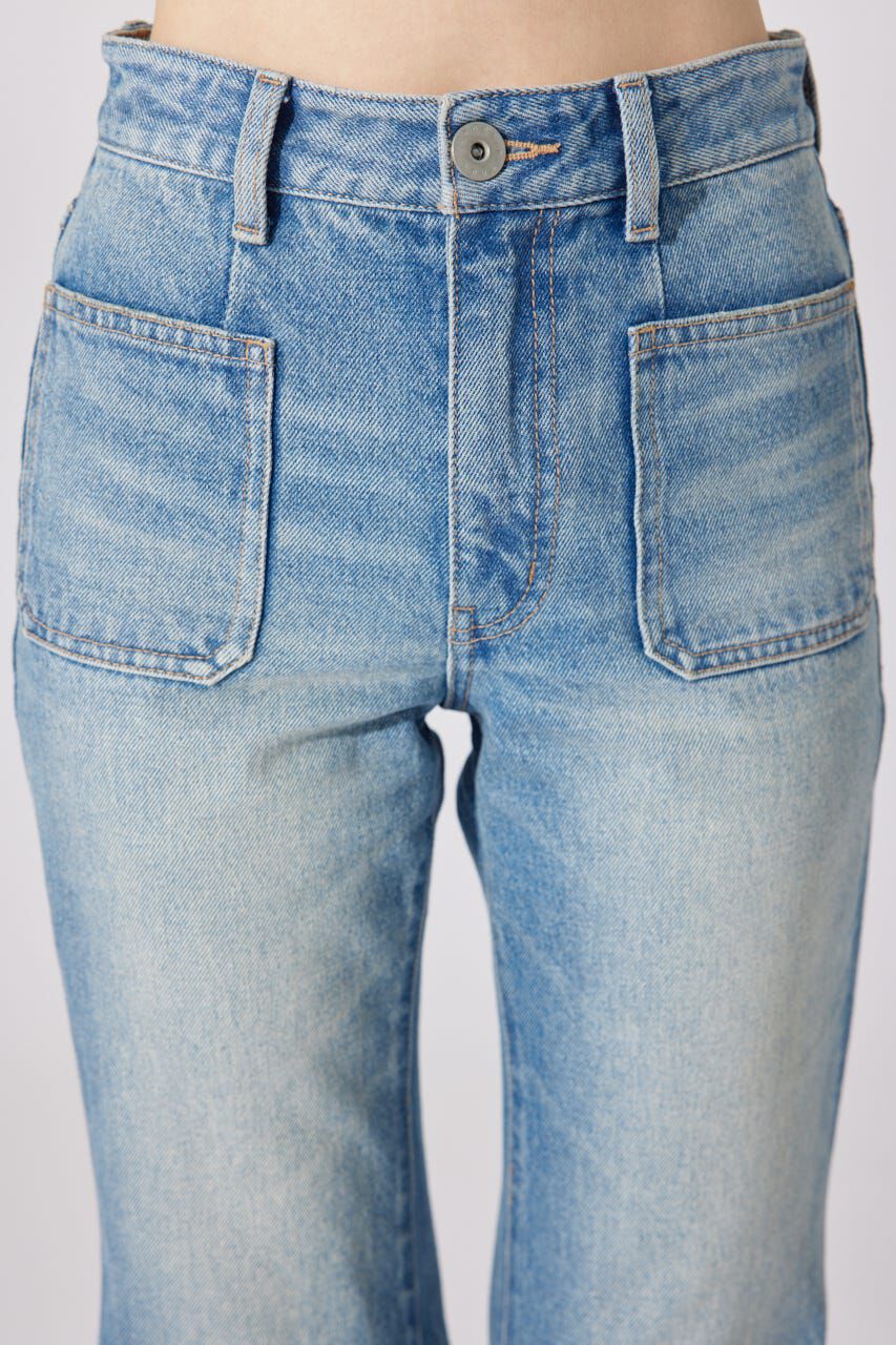 rienda「ブーツカットデニムパンツ」|デニム|