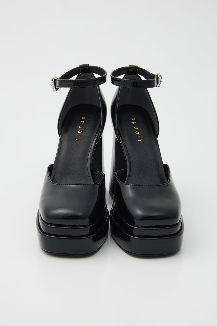 rienda「アンクルストラップパンプス」|パンプス|