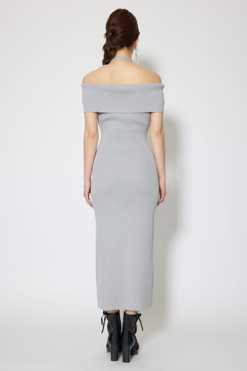 rienda「オフショルダーニットタイトワンピース」|ワンピース|