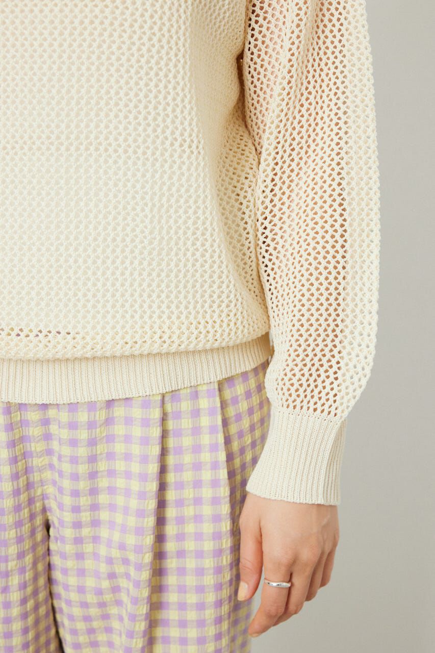 RODEO CROWNS「前後2WAYメローニットトップス」|ニット・セーター|