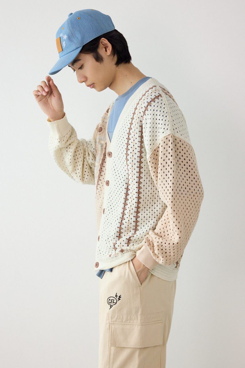 RODEO CROWNS「ランダムクロシェカーディガン」|カーディガン|