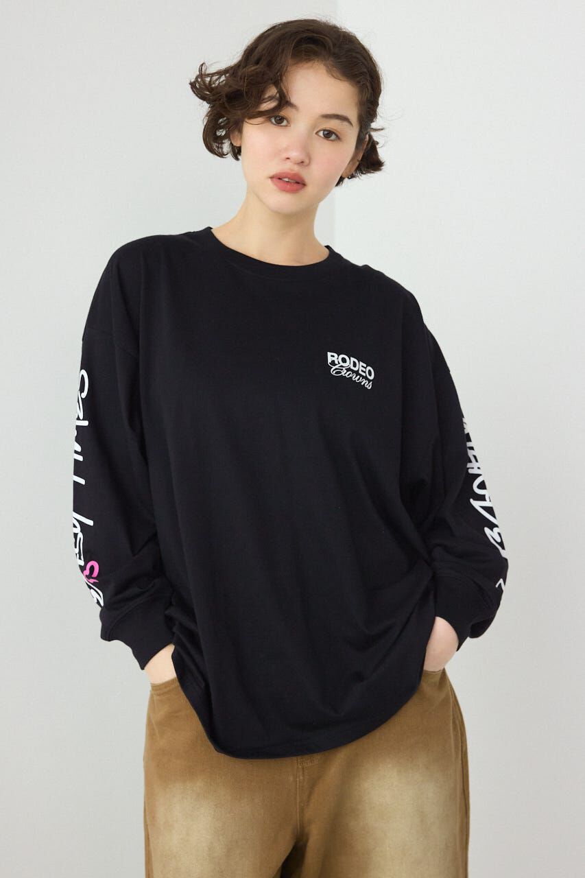 RODEO CROWNS「パッチデザインロングスリーブ Tシャツ」|Tシャツ・カットソー|