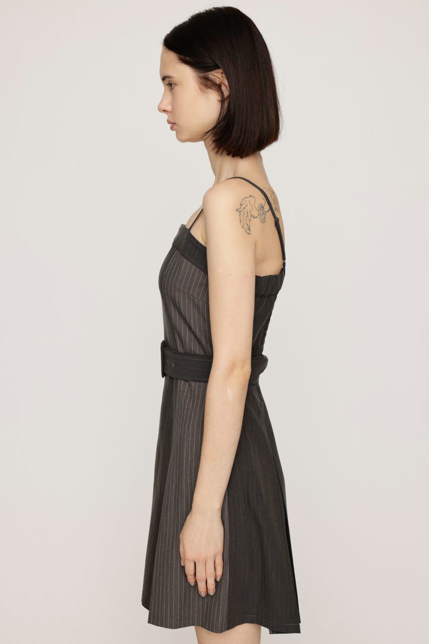 SLY「BOX PLEATS CAMI S／OP SET」|ワンピース|