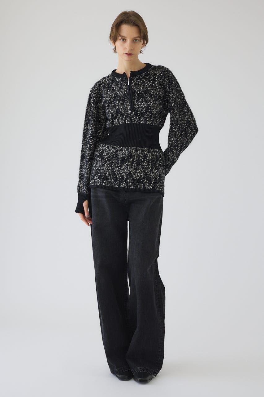 RIM.ARK 「Waist switching knit tops」|ニット・セーター|