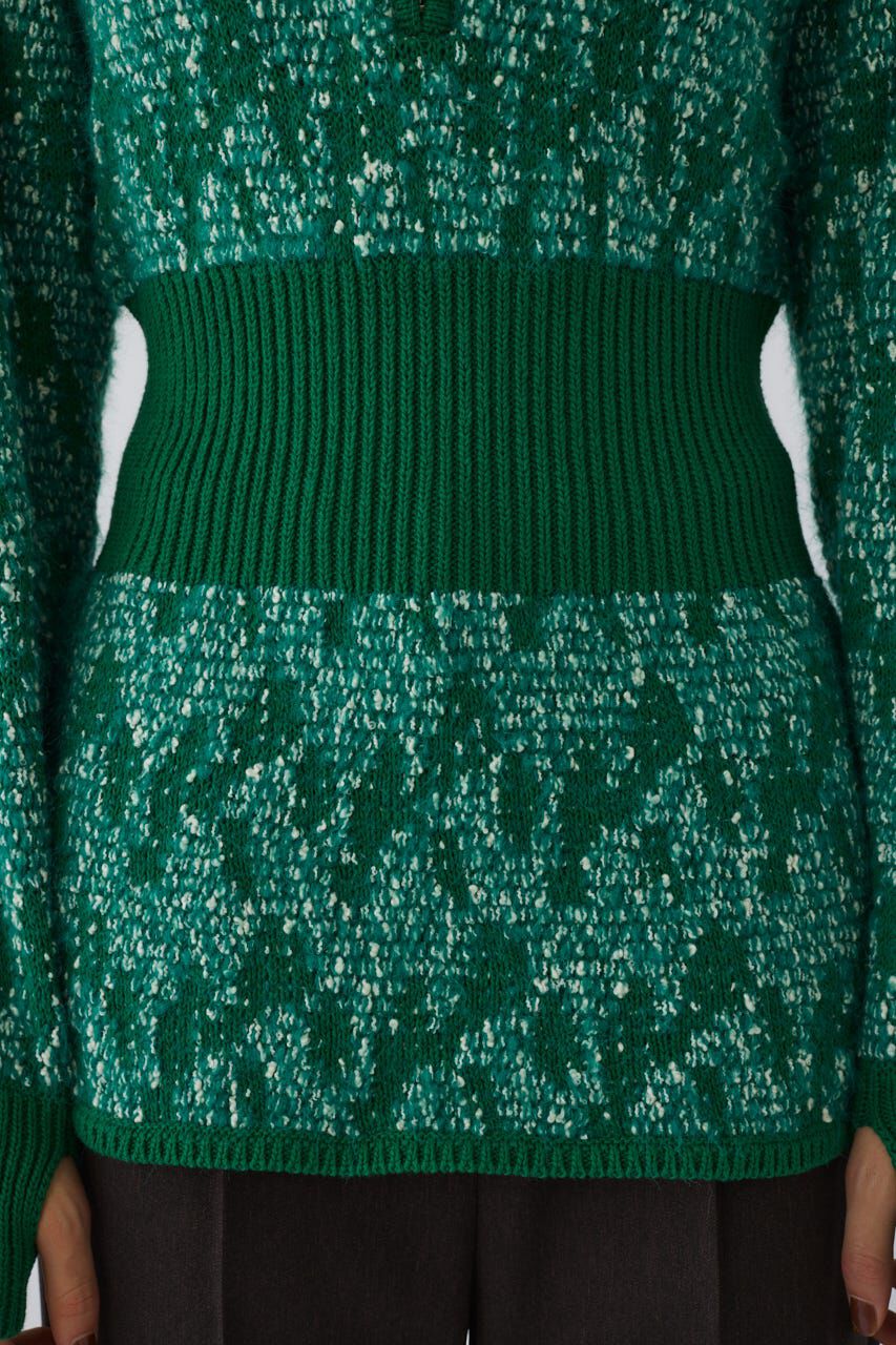 RIM.ARK 「Waist switching knit tops」|ニット・セーター|