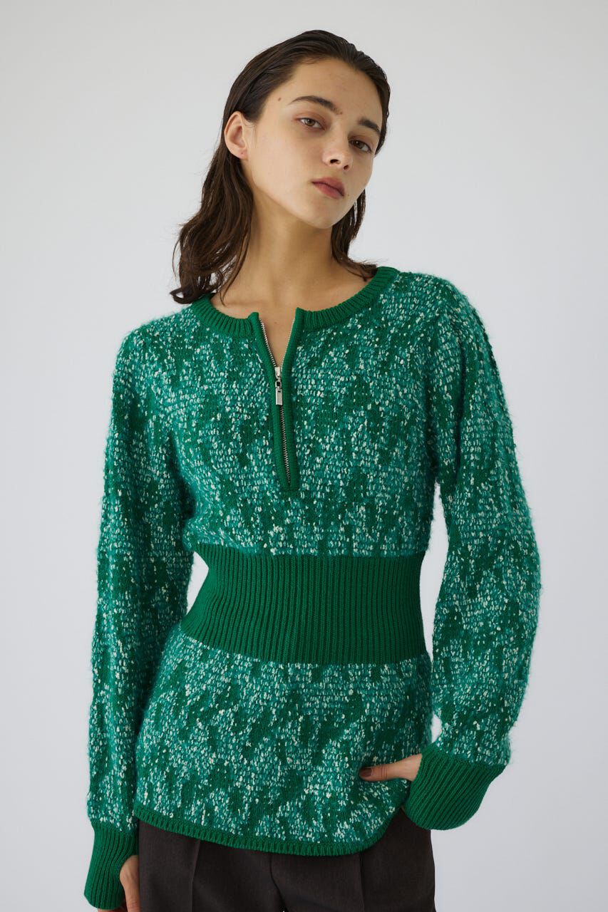 RIM.ARK 「Waist switching knit tops」|ニット・セーター|